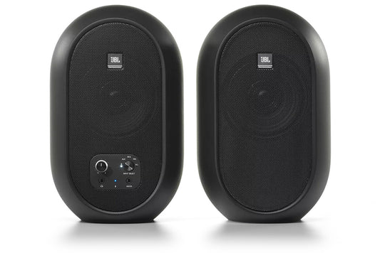 JBL 104SET-BT Desktop Reference Monitors with Bluetooth, Black