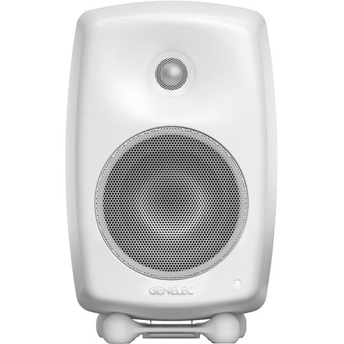 Genelec G Three 2-Way Powered Bookshelf Speaker (Polar White, Single)