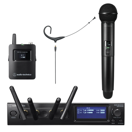 Audio Technica ATW-1423/BP894xCw-TH System 20 PRO Dual Wireless Combo System