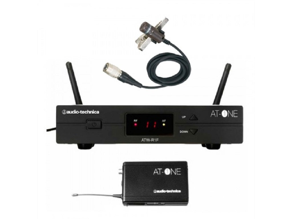 Audio-Technica ATW-11DE3 AT-One Beltpack System AT829cW Cardioid
