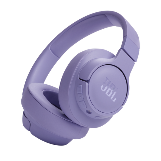 JBL Tune 720BT Wireless On-Ear Headphones with Pure Bass Sound (Purple)