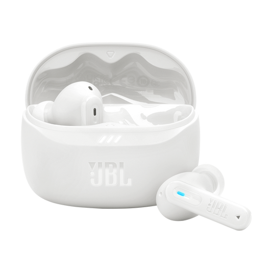 JBL Tune Beam 2 True Wireless Earbuds with Adaptive Noise Cancelling (White)