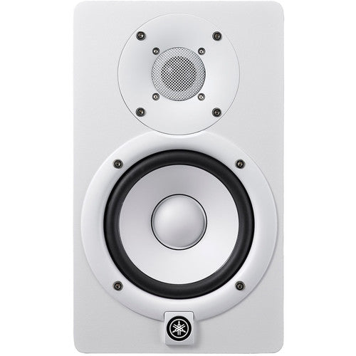 Yamaha HS5I 2-Way Bi-Amped Powered Studio Monitor with Mounting Points (White)