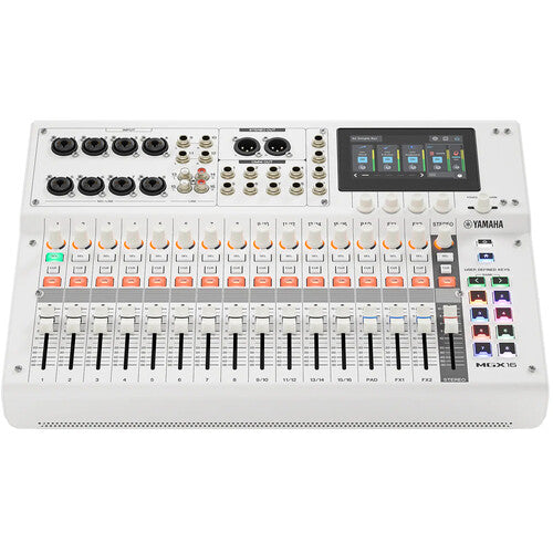 Yamaha MGX16 22-Channel Digital Mixing Console with Dual USB Audio Interface (White)