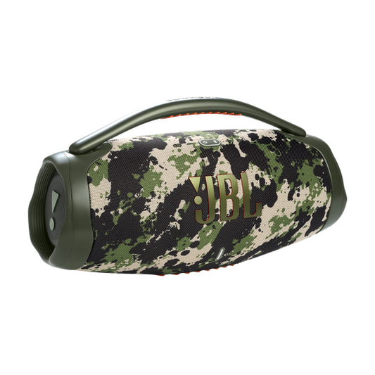 JBL Boombox 3 - Powerful Portable Waterproof Bluetooth Speaker with Massive Bass (Squad)