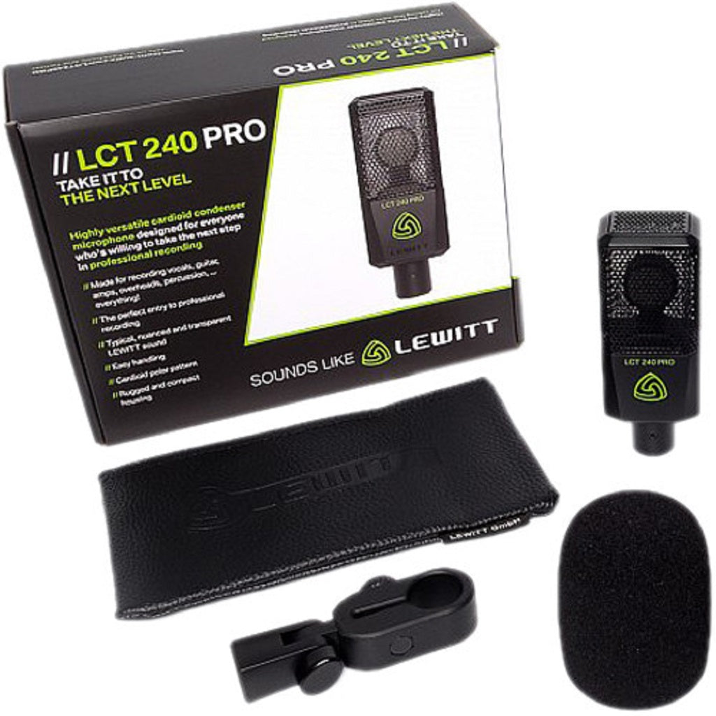 LEWITT LCT 240 PRO 【新品】 Lewitt LCT 240 PRO Studio Condenser Microphone – Musicshop