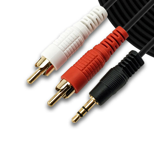 3.5mm to 2RCA Stereo Audio Cable