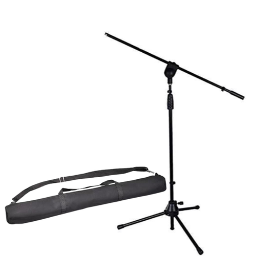 Pro-Custom Heavy Duty Floor Microphone Tripod Stand with Boom Arm