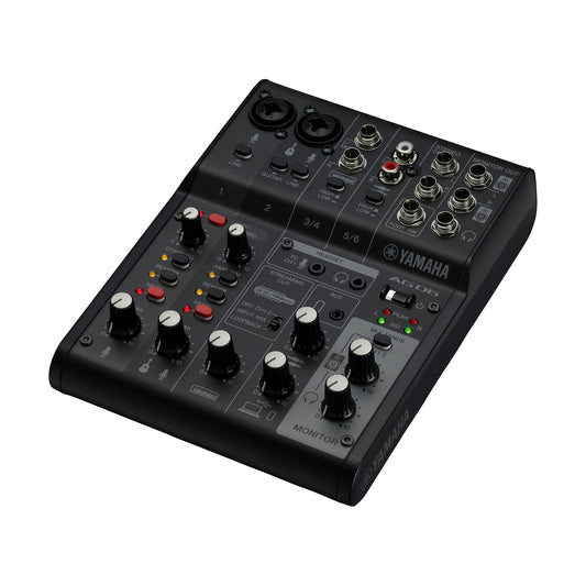 AG06 MK2 Live Streaming Mixer with USB Audio Interface (Black)