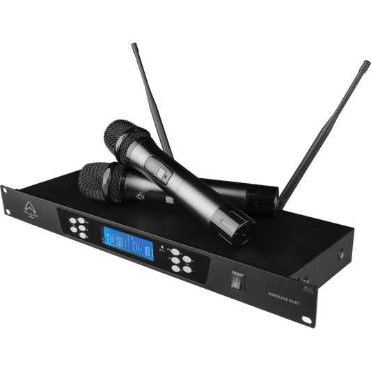 Wharfedale Pro Aeroline Duet H Dual-Channel Handheld Wireless Microphone System