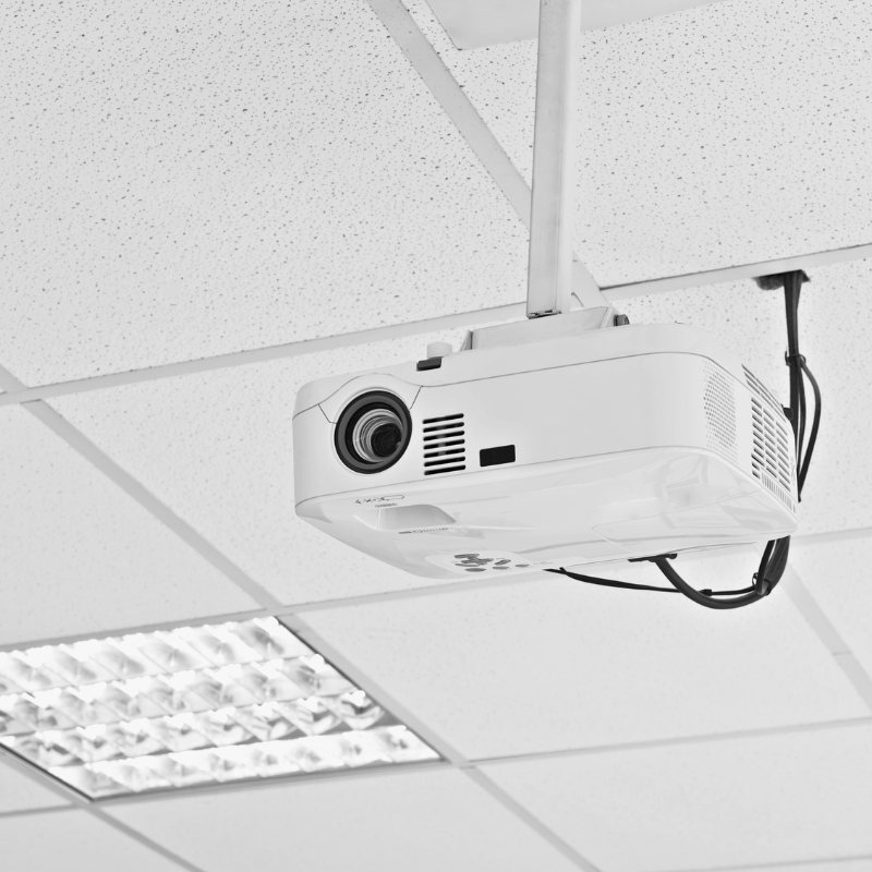 Installed Projector Ceiling Mount Projector Installation in Singapore – Musicshop