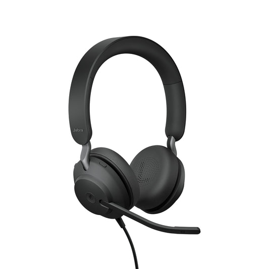 Jabra Evolve2 40 SE MS Stereo Wired USB-C Headset (Black) 24089-999-899 / 24189-999-899