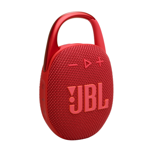JBL Clip 5 Ultra-Portable Waterproof Bluetooth Speaker (Red)