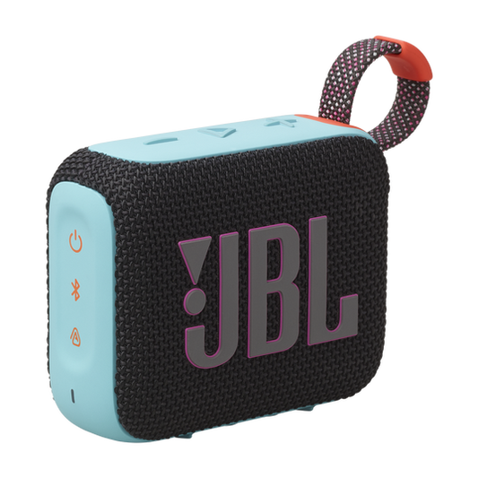 JBL Go 4 Ultra-Portable Waterproof Bluetooth Speaker with JBL Pro Sound (Black&Orange)