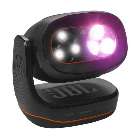 JBL PartyLight Beam - Wireless RGB LED Party Light for Immersive Sync with JBL PartyBox Speakers