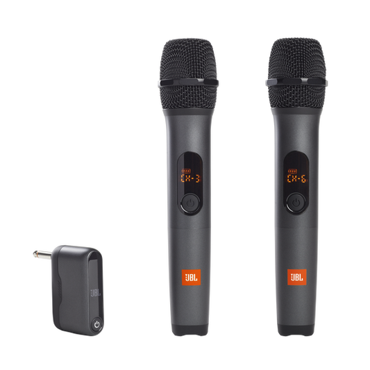 JBL Wireless Microphone Set - Dual Channel with Crystal Clear JBL Pro Sound
