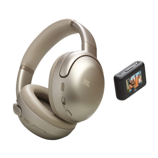 JBL Tour One M3 Smart Tx Over-Ear Wireless Headphones with True Adaptive Noise Cancelling and Spatial Audio (Latte)