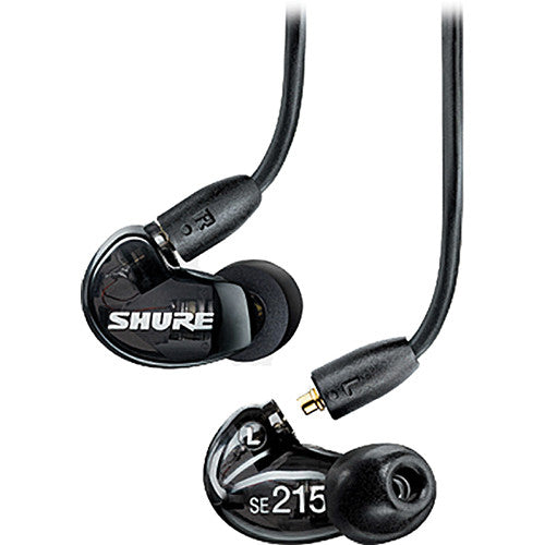Shure SE215-K Pro Sound-Isolating Earphones (Black)