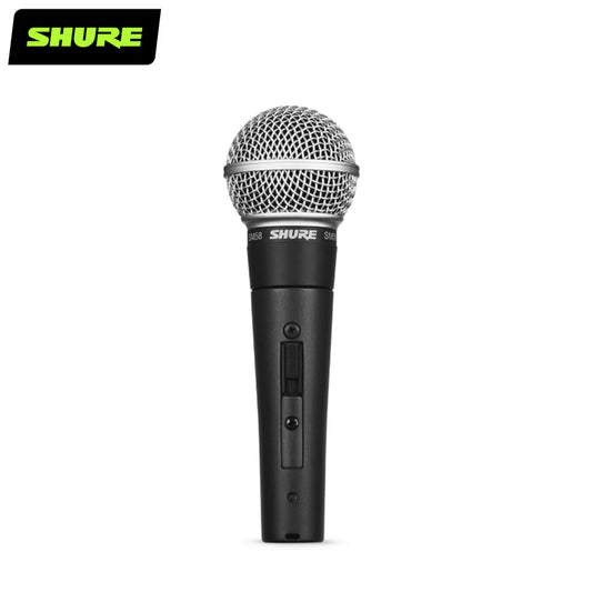 Shure SM58S Cardioid Dynamic Vocal Microphone with On/Off Switch
