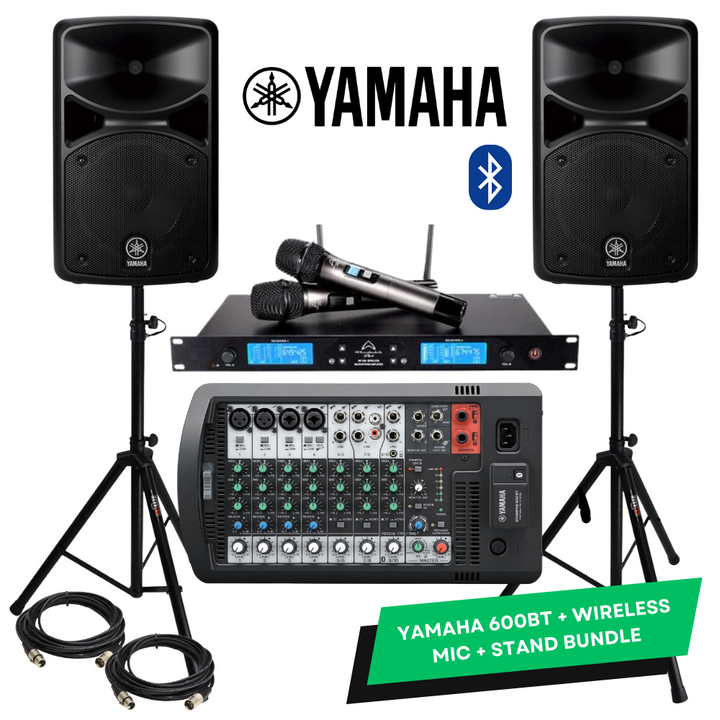Yamaha StagePas 600BT Portable PA System Bundle Singapore – Musicshop Yamaha StagePas 600BT Portable PA System Bundle Singapore – Musicshop