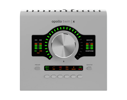 Apollo Twin X Gen 2 DUO Core Essentials+ Thunderbolt 3 Audio Interface