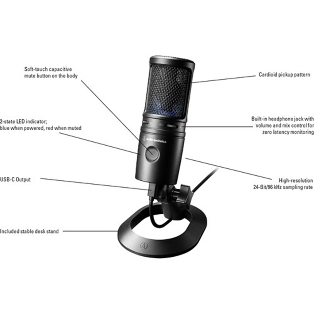 audio-technica AT2020USB-X usbマイク 配信に最適なUSBマイク AT2020USB-XPレビュー】 オーディオテクニカ 配信機器・PA機器・レコーディング機器