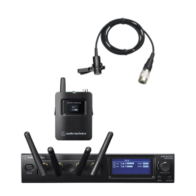 ATW-R1440 + ATW-T1401/ AT831cW - System 20 PRO. Singe Clip-on/ Lavalier Wireless Microphone System