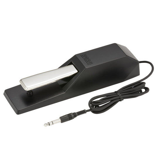 Korg DS-1H Piano-style Sustain Pedal with Half-damper Control, front view