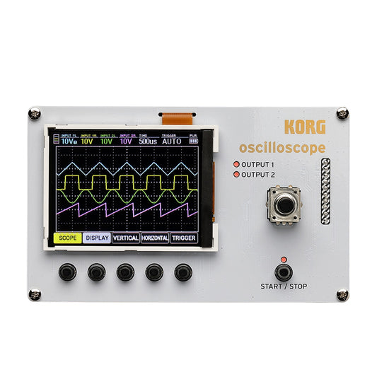 Korg Nu:tekt NTS-2 DIY Oscilloscope Kit, front view
