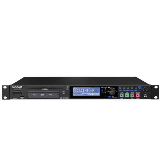 TASCAM SS-CDR250N 2-Channel Solid-State/CD Recorder with Network & FTP