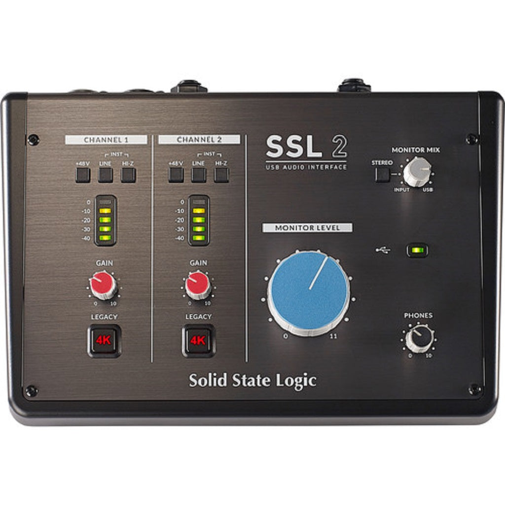 Solid State Logic SSL2 2×2 USB Audio Interface – Musicshop
