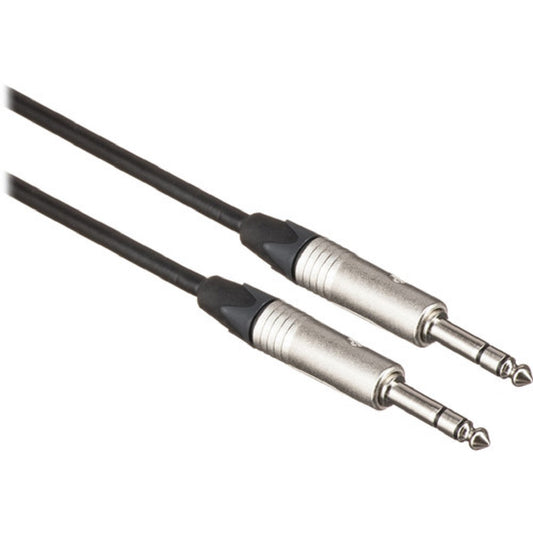 1/4" TRS Male to 1/4" TRS Male cable