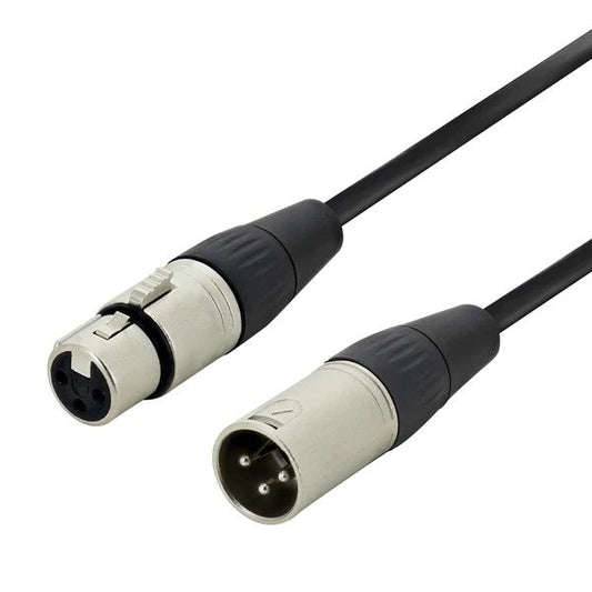 Pro-Custom High Performance Cable XLR Male to XLR Female Microphone Cable (1 Meter)